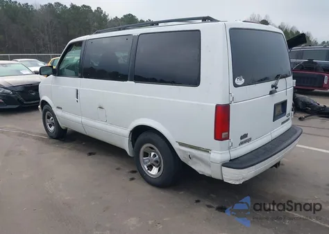 2001 Chevrolet Astro Ls from USA, damaged, VIN 1GNDM19W21B130023